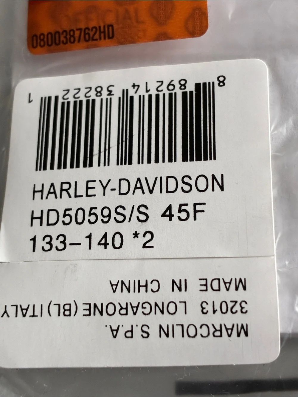 Harley-Davidson new tags